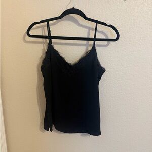 BP Black Lace-Trim Camisole